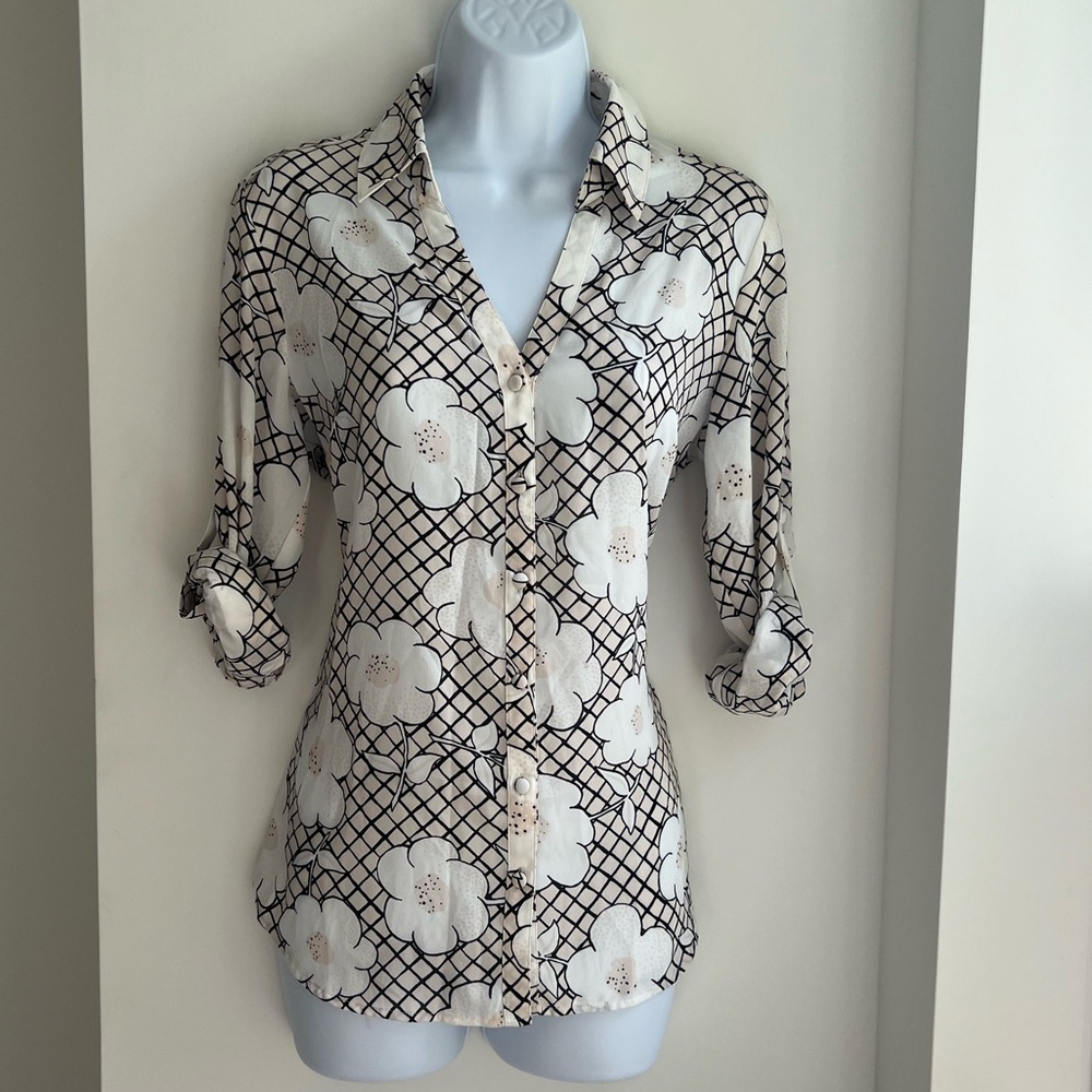 Express floral blouse